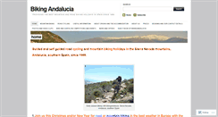 Desktop Screenshot of bikingandalucia.com